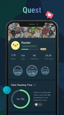 ReadON DAO android App screenshot 1