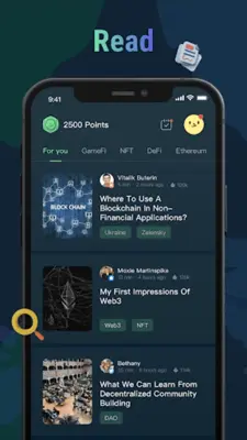 ReadON DAO android App screenshot 3